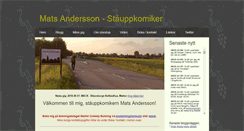 Desktop Screenshot of mats-andersson.se